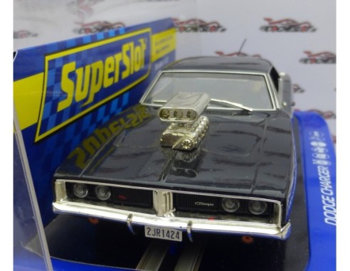 DODGE CHARGER BLACK REF.H3936 SUPERSLOT