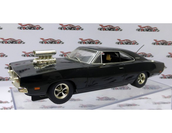 DODGE CHARGER BLACK REF.H3936 SUPERSLOT