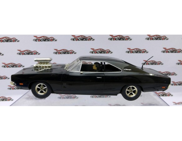 DODGE CHARGER BLACK REF.H3936 SUPERSLOT