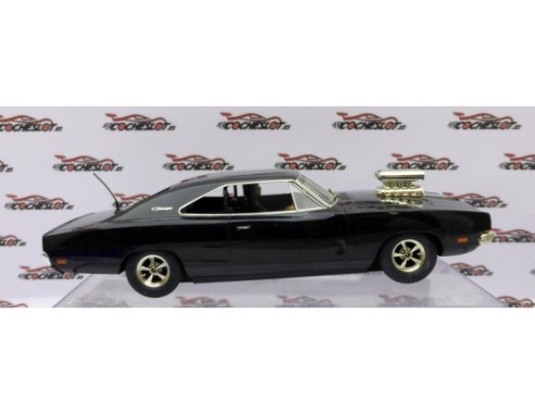 DODGE CHARGER BLACK REF.H3936 SUPERSLOT