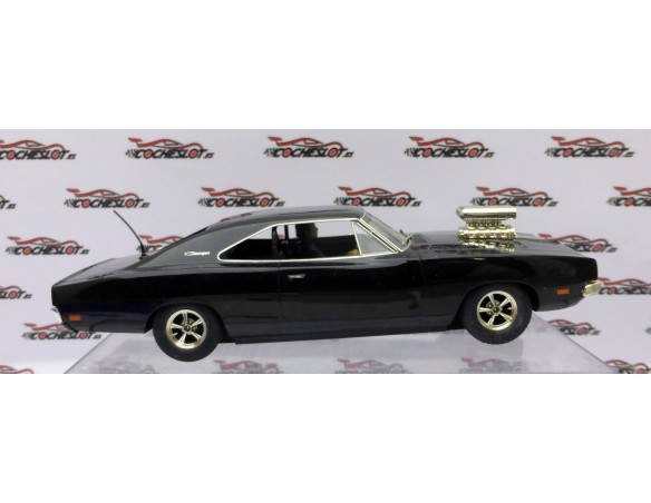 DODGE CHARGER BLACK REF.H3936 SUPERSLOT