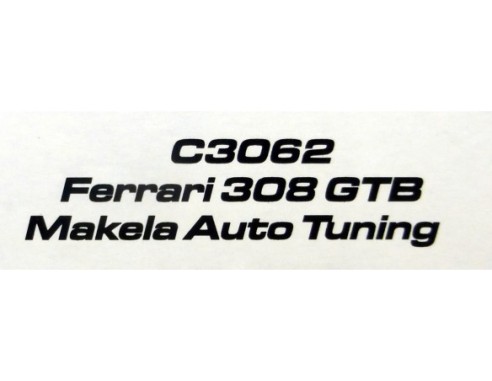 FERRARI 308 GTB MAKELA AUTO TUNING REF.C3062 SUPERSLOT