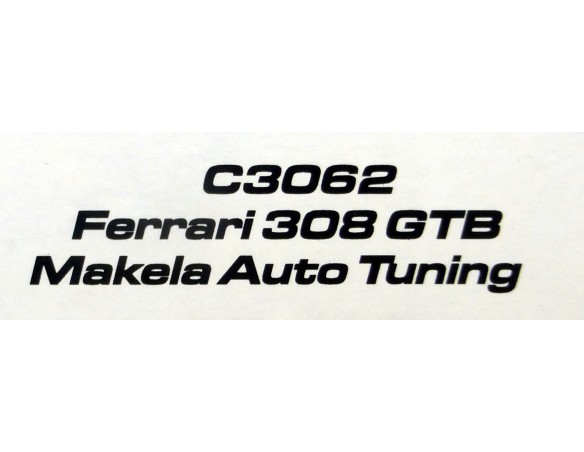 FERRARI 308 GTB MAKELA AUTO TUNING REF.C3062 SUPERSLOT