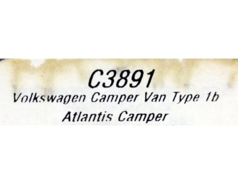 VOLKSWAGEN CAMPER VAN TYPE 1B ATLANTIS CAMPER REF.C3891 SUPERSLOT