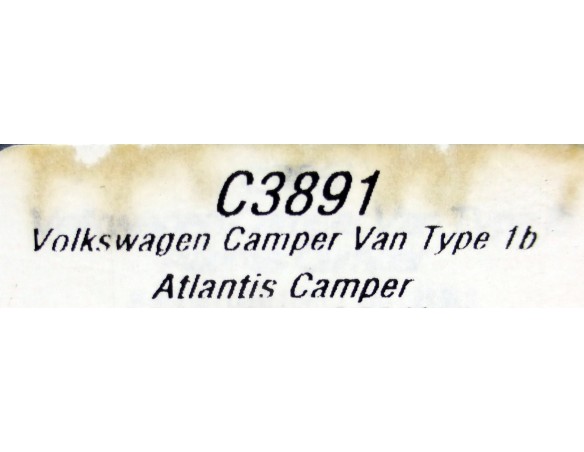 VOLKSWAGEN CAMPER VAN TYPE 1B ATLANTIS CAMPER REF.C3891 SUPERSLOT