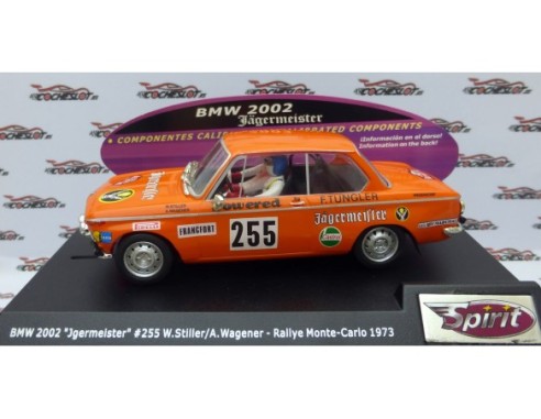 BMW 2002 JAGERMEISTER RALLYE MONTECARLO 1973 REF.0601307 SPIRIT