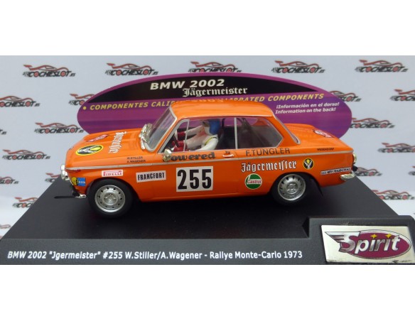 BMW 2002 JAGERMEISTER RALLYE MONTECARLO 1973 REF.0601307 SPIRIT