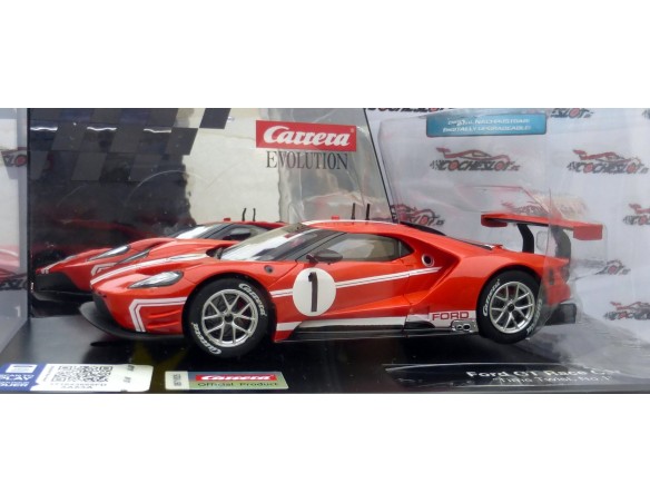 FORD GT RACE CAR TIME TWIST Nº1 REF.27596 CARRERA EVOLUTION