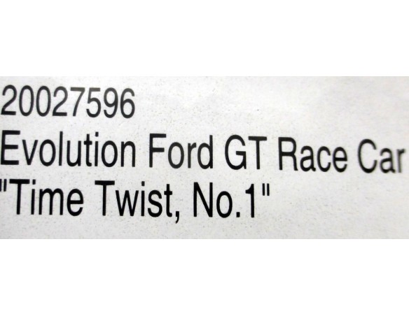 FORD GT RACE CAR TIME TWIST Nº1 REF.27596 CARRERA EVOLUTION