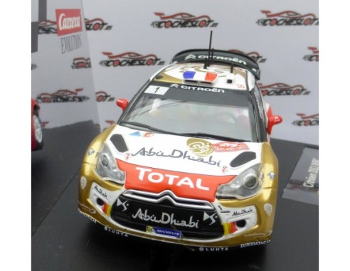 CITROEN DS3 WRC CITROEN TOTAL ABU DHABI Nº1 REF.27460 CARRERAEVOLUTION