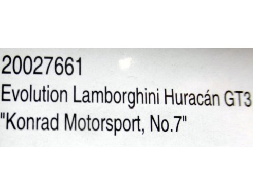 LAMBORGHINI HURACAN GT3 REF.27661 CARRERA EVOLUTION