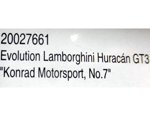 LAMBORGHINI HURACAN GT3 REF.27661 CARRERA EVOLUTION