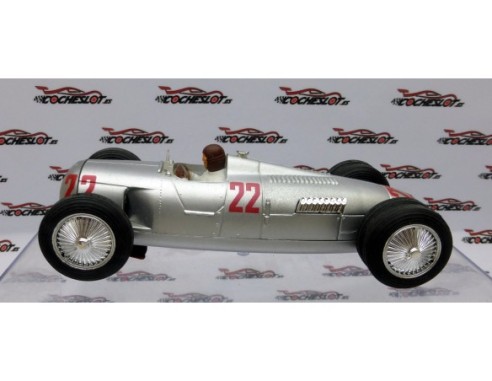 AUTO UNION TYPE C DOBLE RUEDA TRASERA 1936 PLATA REF.CV 012 PINK KAR