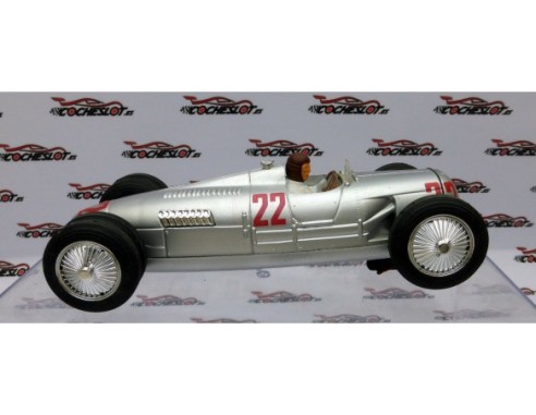 AUTO UNION TYPE C DOBLE RUEDA TRASERA 1936 PLATA REF.CV 012 PINK KAR