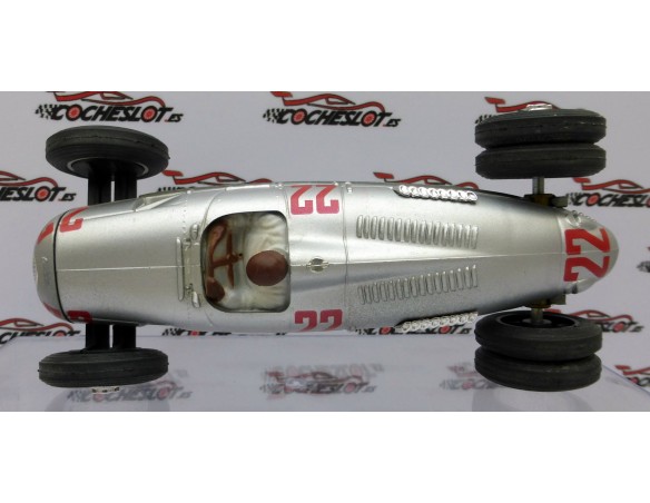 AUTO UNION TYPE C DOBLE RUEDA TRASERA 1936 PLATA REF.CV 012 PINK KAR