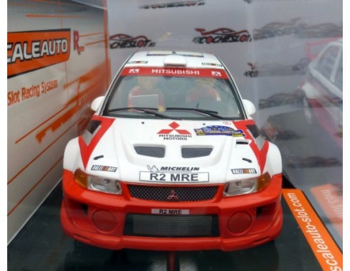 EVO V 1998 TOMMI MAKINEN Nº1 RALLY SPAIN  REF.SC6285R SCALEAUTO