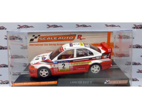 EVO V 1998 RICHARDS BURNS Nº2 RALLY SPAIN  REF.SC6286R SCALEAUTO