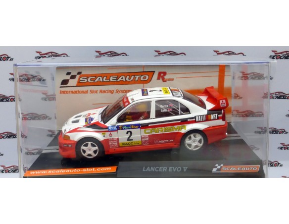 EVO V 1998 RICHARDS BURNS Nº2 RALLY SPAIN  REF.SC6286R SCALEAUTO