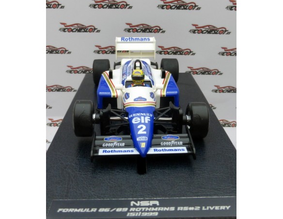 FORMULA 86/89 ROTHMANS RS Nº2 LIVERY HISTORIC LINE REF.HL05 NSR