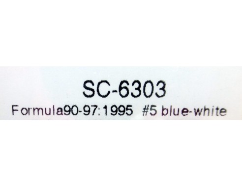 FORMULA 90-97 Nº5 AZUL Y BLANCO 1995 REF.SC6303 SCALEAUTO