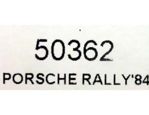 PORSCHE RALLY”84 REF.50362 NINCO