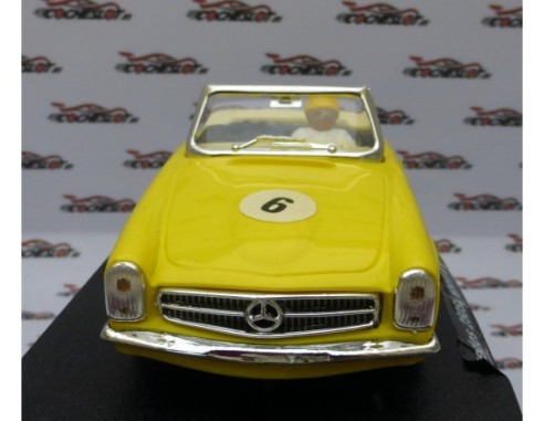 MERCEDES BENZ 250 SL SPORT AMARILLO Nº6 REPLICA REPROTEC