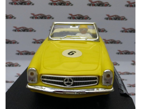 MERCEDES BENZ 250 SL SPORT AMARILLO Nº6 REPLICA REPROTEC