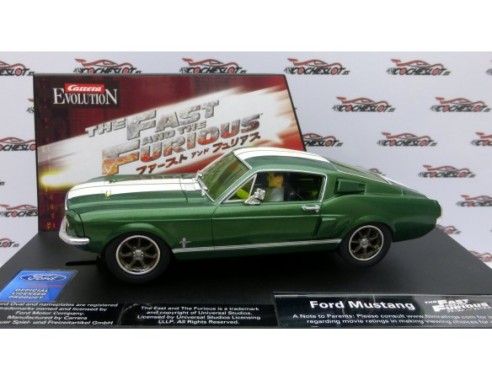 EVOLUTION FORD MUSTANG THE FAST AND THE FORIOUS REF27139 CARRERA