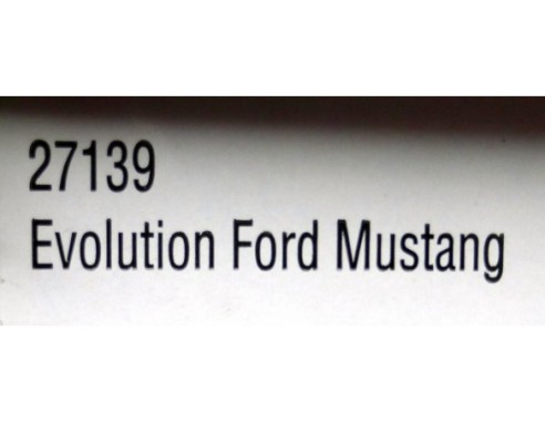 EVOLUTION FORD MUSTANG THE FAST AND THE FORIOUS REF27139 CARRERA