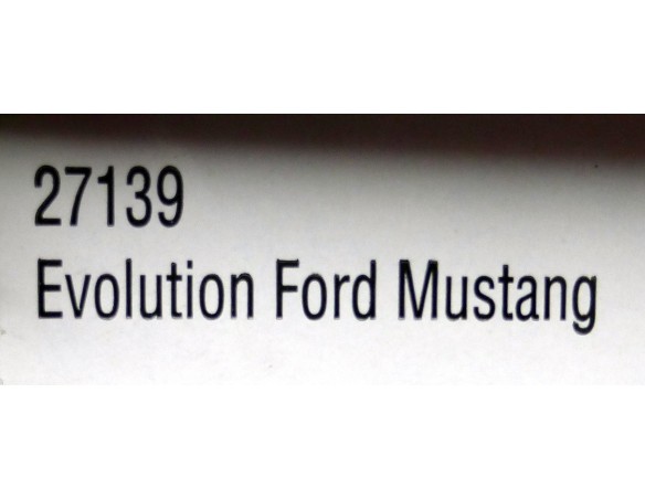 EVOLUTION FORD MUSTANG THE FAST AND THE FORIOUS REF27139 CARRERA