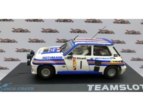 RENAULT 5 TURBO ROTHMANS AÑO 2002 REF. 72702 TEAM SLOT