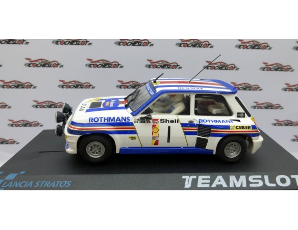 RENAULT 5 TURBO ROTHMANS AÑO 2002 REF. 72702 TEAM SLOT
