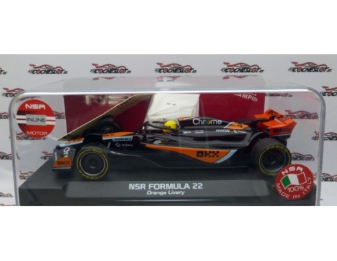 FORMULA 22 ORANGE UK Nº4 LN LIVERY REF.0364IL NSR