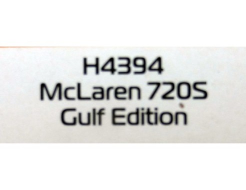 MC LAREN 720S GULF EDITION REF.H4394 SUPERSLOT