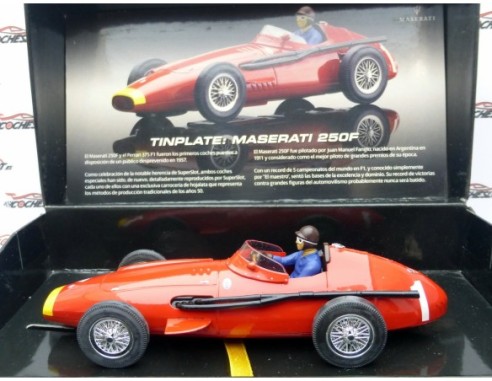 MASERATI 250F TINPLATE CAR. EDICIÓN LIMITADA 5050 REF.H2551 SUPERSLOT