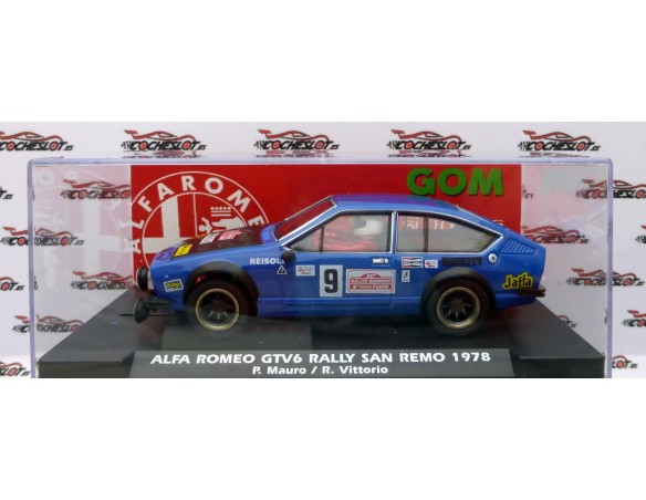 ALFA ROMEO GTV6 RALLY SAN REMO 1978 GOM - FLY