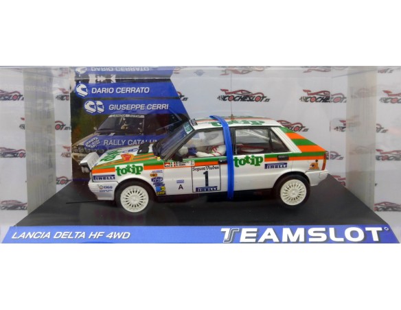 LANCIA DELTA HF4WD RALLYE CATALUÑA 87 REF.12908 TEAM SLOT