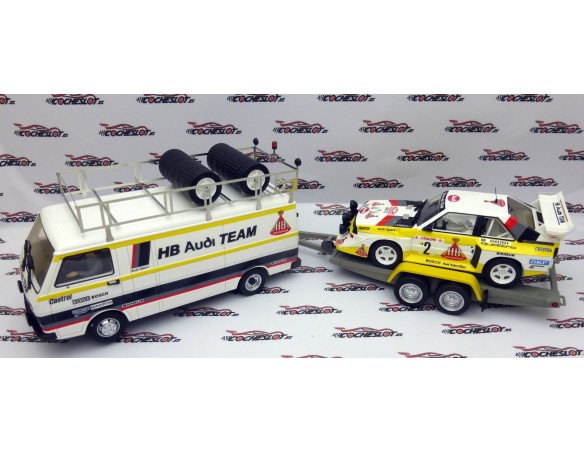 VW LT35 - AUDI S1 - WALTER RÖRHL - RALLY MONTECARLO 1986 REF.RSV2301 AVANT SLOT