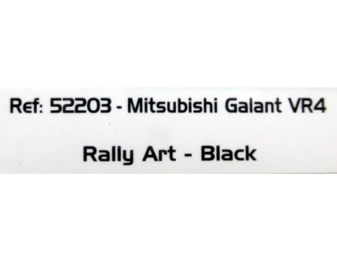 MITSUBISHI GALANT Vr4-RALLY ART-BLACK REF.52203 AVANT SLOT