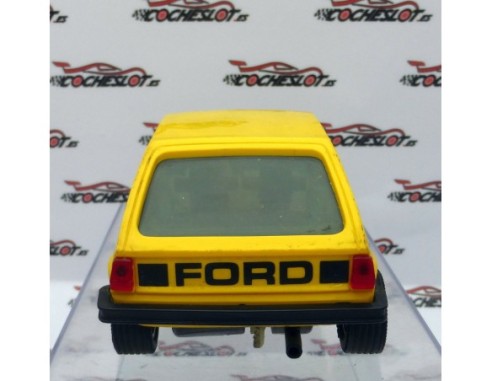 FORD FIESTA AMARILLO 1980 REF. 4057 EXIN