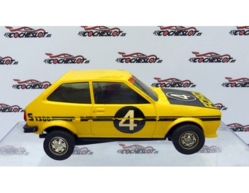 FORD FIESTA AMARILLO 1980 REF. 4057 EXIN