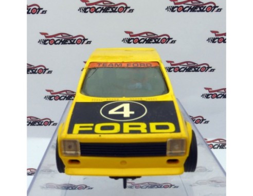 FORD FIESTA AMARILLO 1980 REF. 4057 EXIN