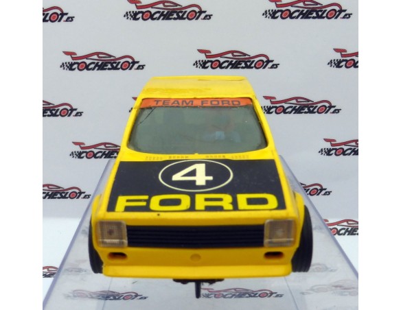FORD FIESTA AMARILLO 1980 REF. 4057 EXIN