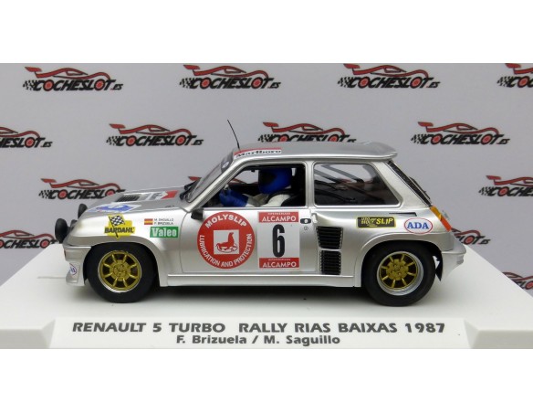 RENAULT 5 TURBO RALLY RIAS BAIXAS 1987 REF.E2082 FLY
