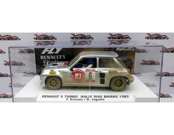 RENAULT 5 TURBO RALLY RIAS BAIXAS 1987 SUCIO REF.E2082AR FLY