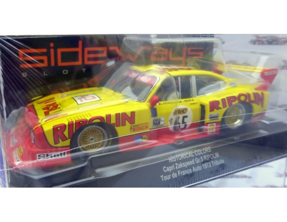 CAPRI ZAKSPEED Gr.5 RIPOLIN TOUR DE FRANCE AUTO 72 TRIBUTE REF.HC09 SIDEWAYS