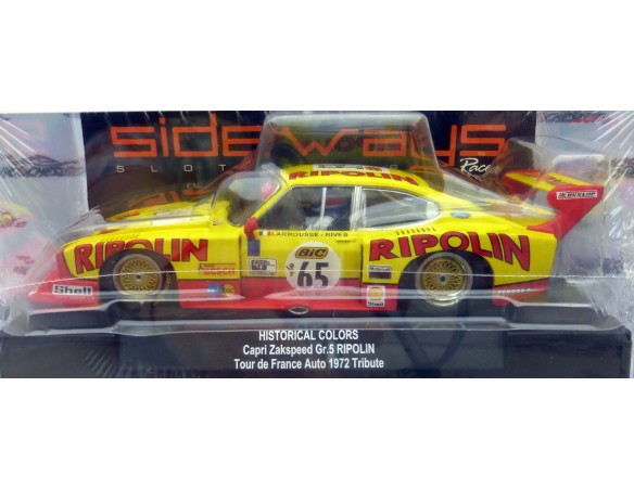 CAPRI ZAKSPEED Gr.5 RIPOLIN TOUR DE FRANCE AUTO 72 TRIBUTE REF.HC09 SIDEWAYS