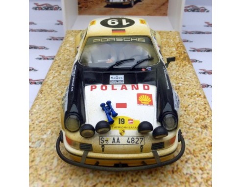 PORSCHE 911 RALLY SAFARI POR ÁFRICA ORIENTAL 1971 SUCIO REF.A2053AR FLY