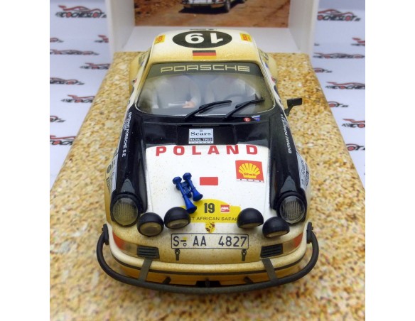 PORSCHE 911 RALLY SAFARI POR ÁFRICA ORIENTAL 1971 SUCIO REF.A2053AR FLY