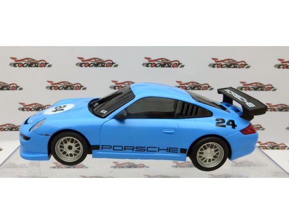 PORSCHE AZUL Nº24 DE CIRCUITO SCX